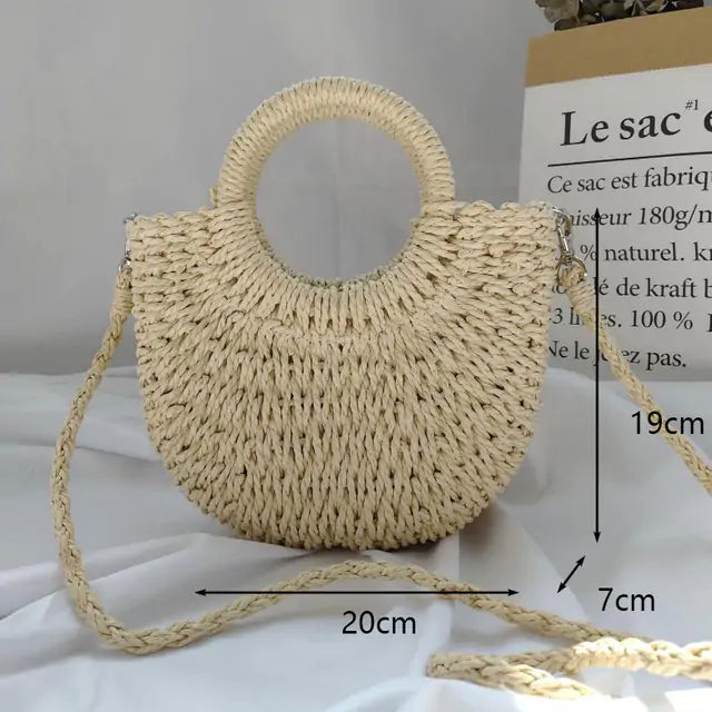 Handmade Straw Bag