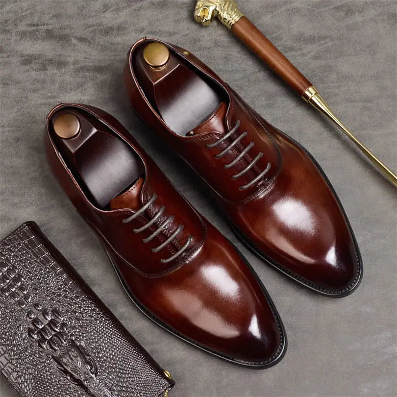 Italian Style Oxford Dress Shoes